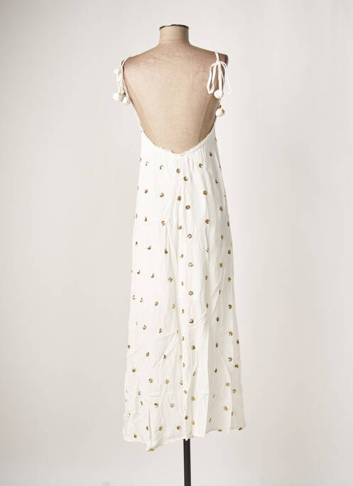 Rochie lungă alb GOA femeie