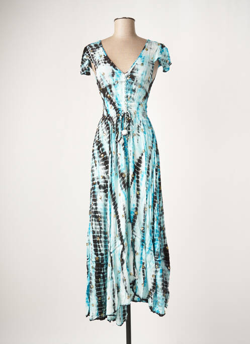 Rochie lungă albastru GOA femeie