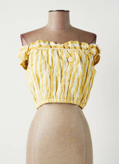 Top galben SUNDRESS femeie