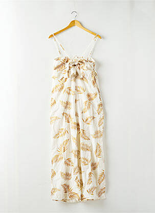 Salopetă-pantalon alb BILLABONG X SINCERELY JULES femeie