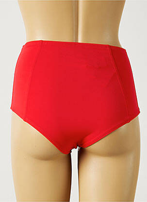 Chiloți de baie elasticitate chiloți roșu MON PETIT BIKINI femeie