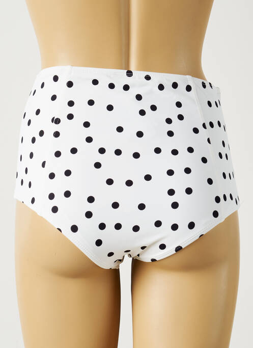 Chiloți de baie alb MON PETIT BIKINI femeie