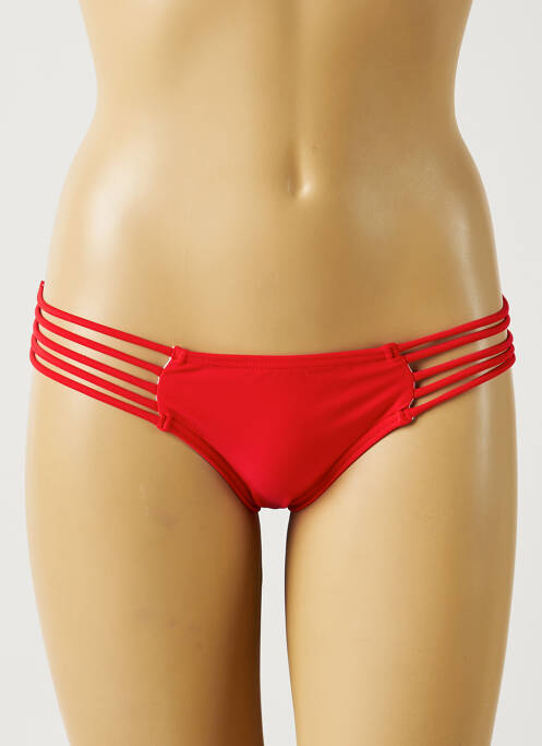 Chiloți de baie roșu MON PETIT BIKINI femeie
