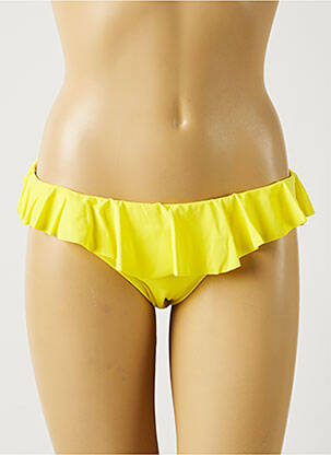 Chiloți de baie galben MON PETIT BIKINI femeie