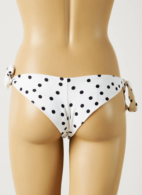 Chiloți de baie alb MON PETIT BIKINI femeie