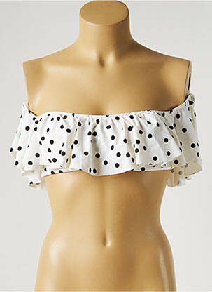 Sutien de costum de baie alb MON PETIT BIKINI femeie