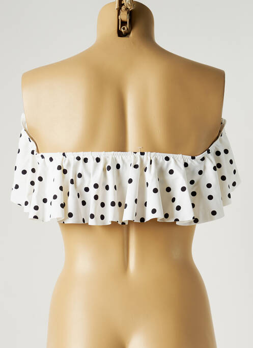 Sutien de costum de baie alb MON PETIT BIKINI femeie