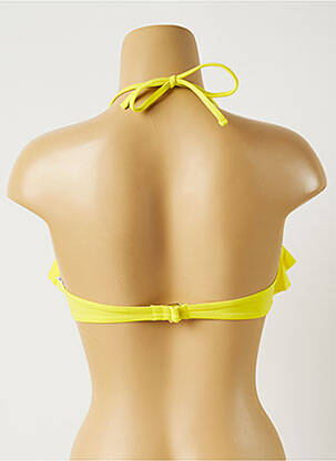 Sutien de costum de baie elasticitate top bentiță galben MON PETIT BIKINI femeie