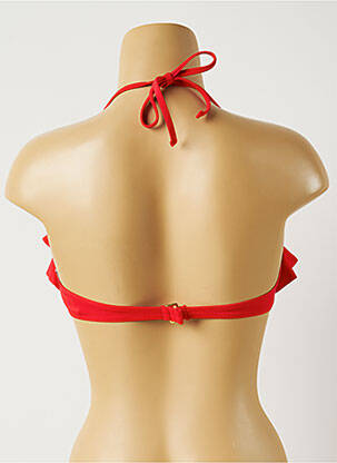 Sutien de costum de baie elasticitate top bentiță roșu MON PETIT BIKINI femeie