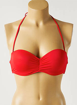 Sutien de costum de baie elasticitate roșu MON PETIT BIKINI femeie
