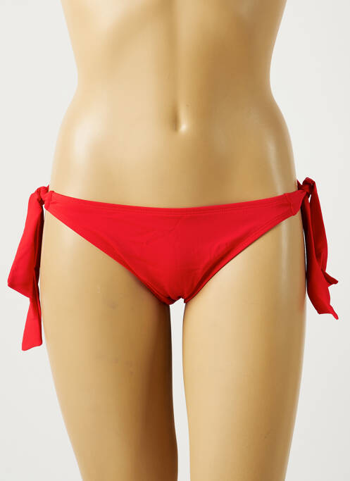 Chiloți de baie roșu MON PETIT BIKINI femeie
