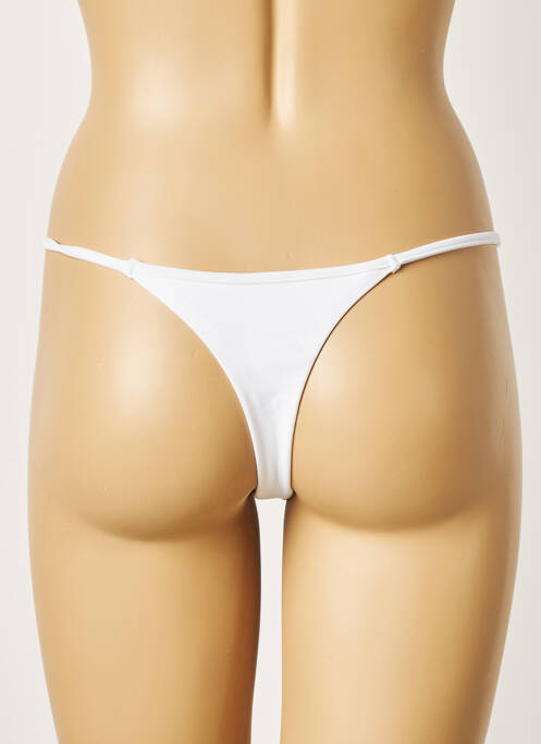 Chiloți de baie alb KHASSANI femeie