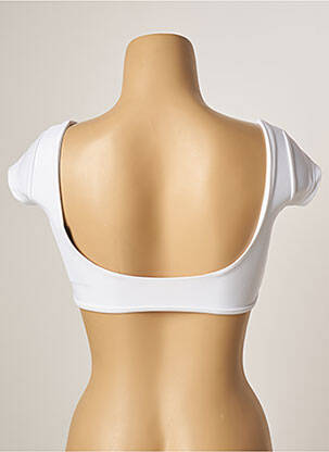 Sutien de costum de baie elasticitate sutiene alb KHASSANI femeie