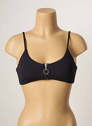 Sutien de costum de baie elasticitate sutiene negru KHASSANI femeie
