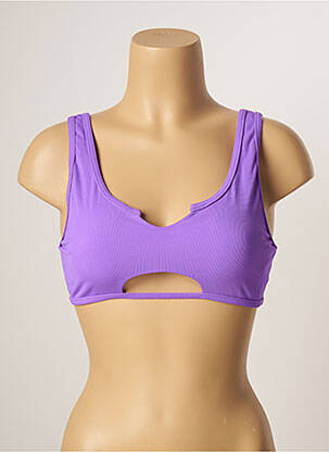 Sutien de costum de baie elasticitate sutiene violet KHASSANI femeie