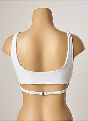 Sutien de costum de baie elasticitate sutiene alb KHASSANI femeie