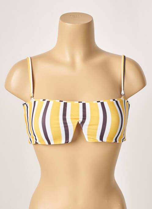 Sutien de costum de baie galben KHASSANI femeie