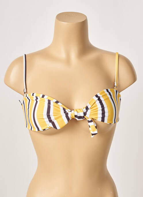 Sutien de costum de baie galben KHASSANI femeie