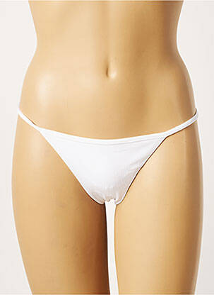 Chiloți de baie alb KHASSANI femeie