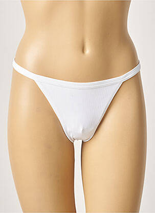 Chiloți de baie alb KHASSANI femeie