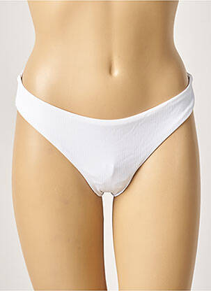 Chiloți de baie alb KHASSANI femeie