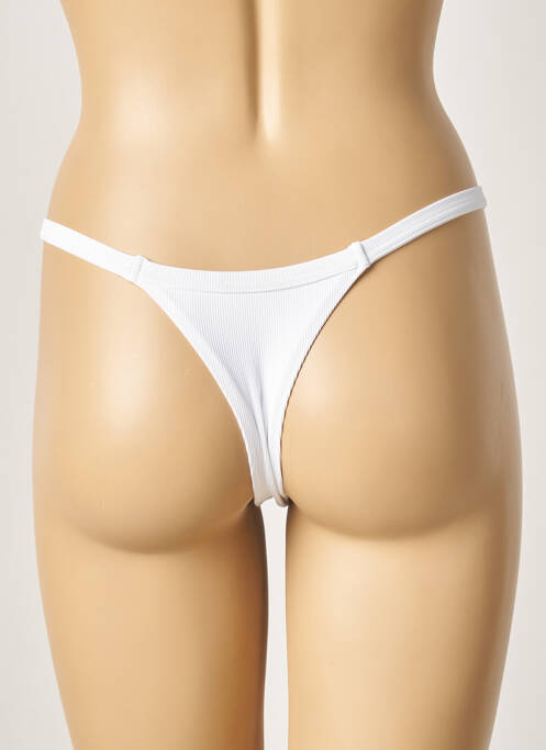 Chiloți de baie alb KHASSANI femeie