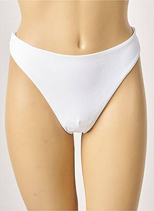 Chiloți de baie alb KHASSANI femeie