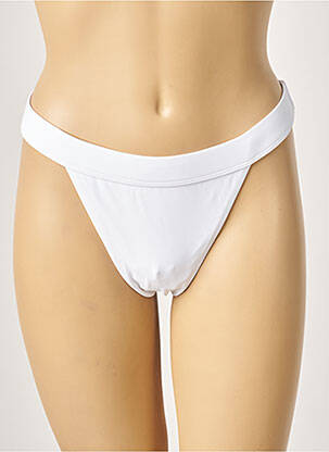 Chiloți de baie alb KHASSANI femeie