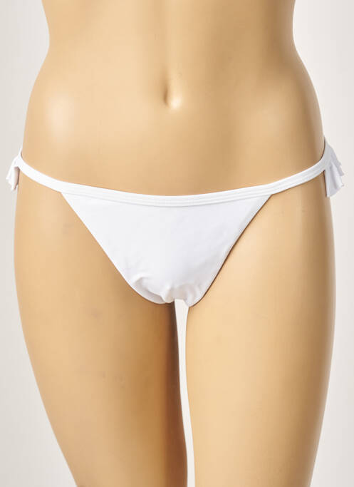 Chiloți de baie alb KHASSANI femeie