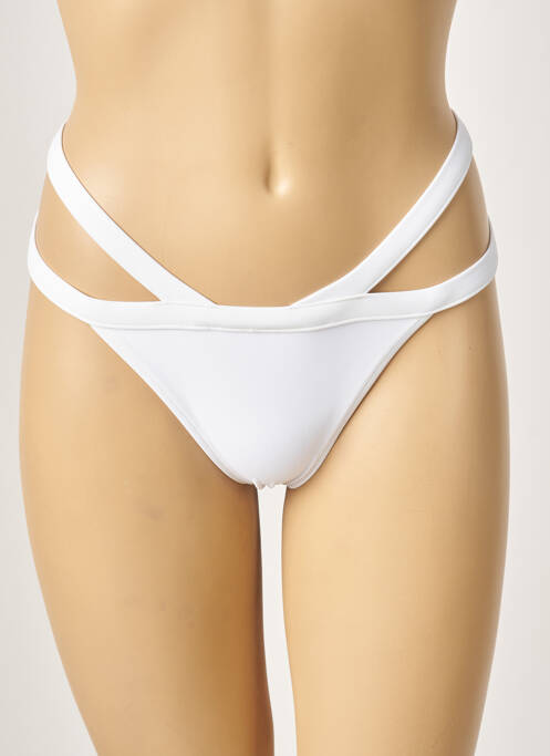 Chiloți de baie alb KHASSANI femeie