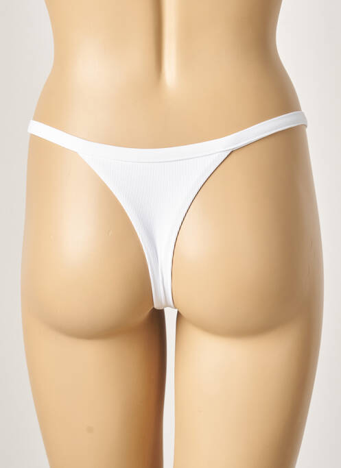 Chiloți de baie alb KHASSANI femeie