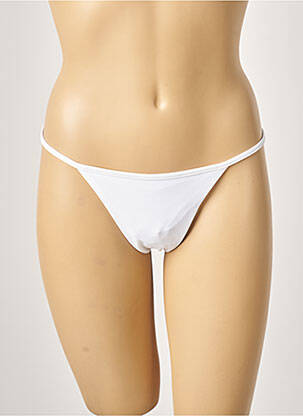 Chiloți de baie alb KHASSANI femeie