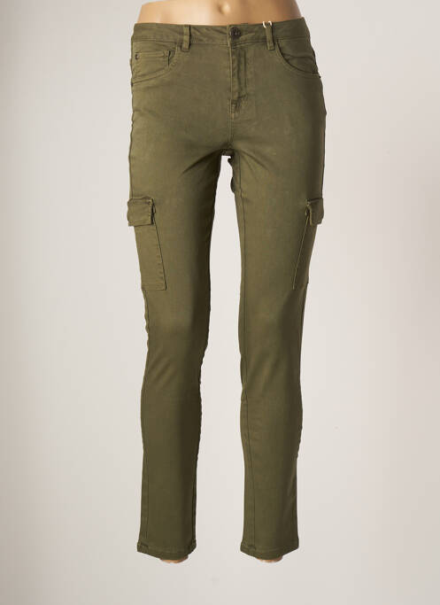Pantalon cargo verde GARCIA femeie