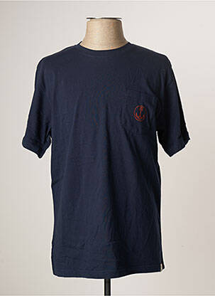Tricou elasticitate mâneci scurte albastru IRON AND RESIN bărbat