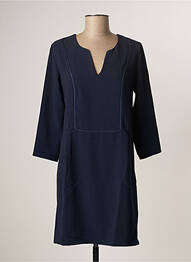Rochie scurtă mâneci 3/4 mâneci 3/4 albastru PAKO LITTO femme
