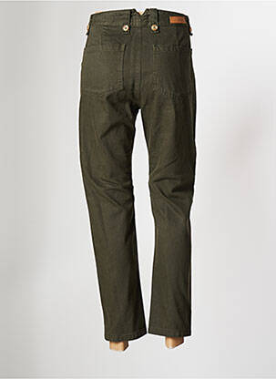 Blugi cu croială dreaptă selecție denim mărime normală verde HAPPY femeie