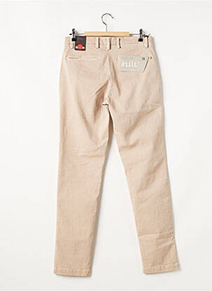 Pantalon chino țesătură poplin mărime normală bej REPLAY femeie