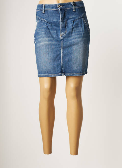 Fustă scurtă albastru PLEASE femeie