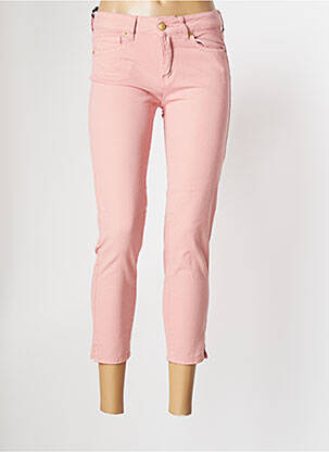 Pantalon trei sferturi roz FIVE femeie