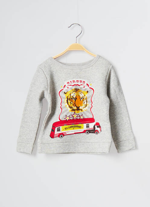 Hanorac gri MA LOCOMOTION băiat