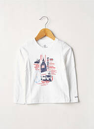 Tricou mâneci lungi mâneci lungi alb MA LOCOMOTION garcon