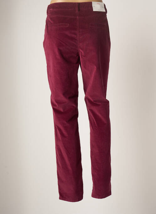 Pantalon chino violet S.OLIVER femeie