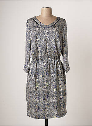 Rochie midi albastru SIGNATURE femeie