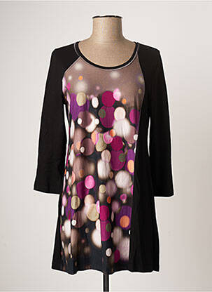 Tunică mâneci lungi negru SIGNATURE femeie