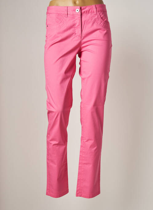 Pantalon slim roz BRANDTEX femeie