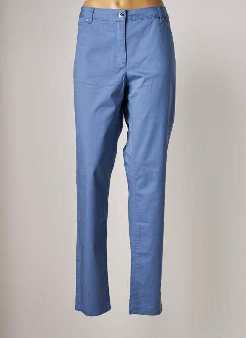 Pantalon slim albastru BRANDTEX femeie