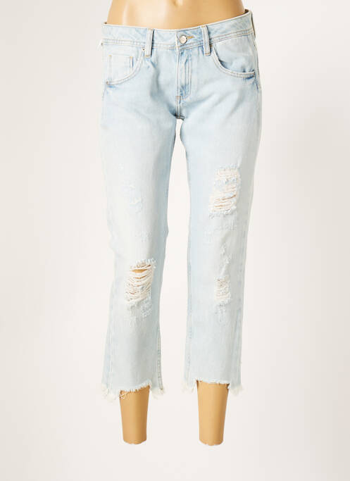 Blugi cu croială dreaptă albastru REIKO femeie