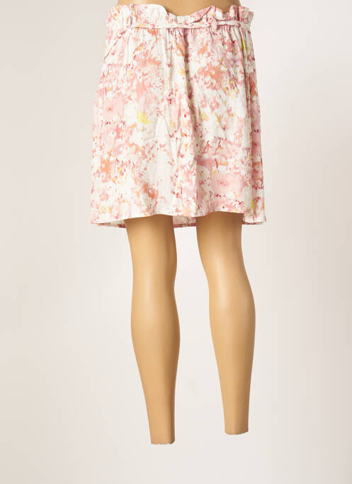 Fustă scurtă roz CALIE femeie