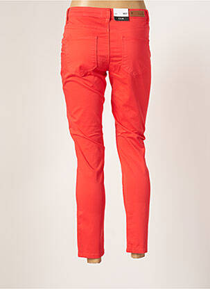Pantalon 7/8 elasticitate mărime normală roșu F.A.M. femeie