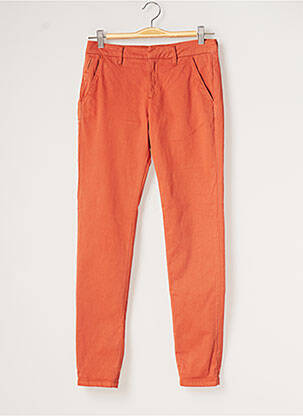 Pantalon chino portocaliu REIKO femeie